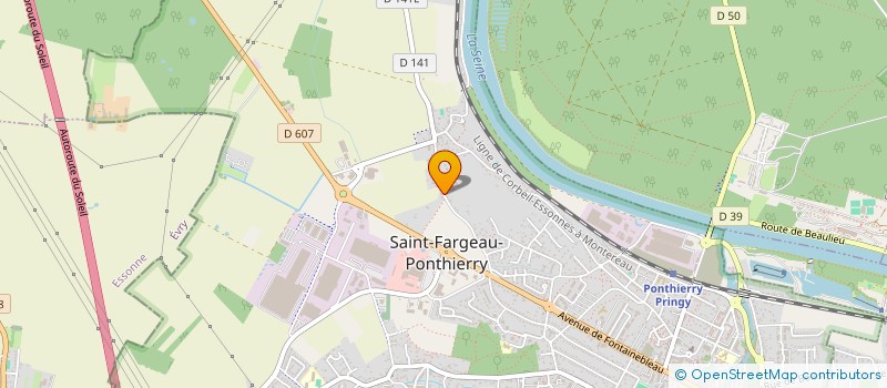 localisation de l'entreprise MADAME MELANIE FREARD à SAINT-FARGEAU-PONTHIERRY