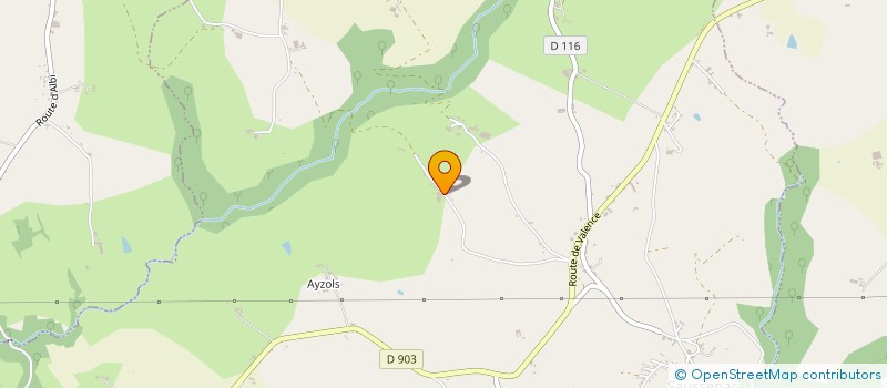 localisation de l'entreprise MADAME MELANIE FREULON  SAUSSENAC