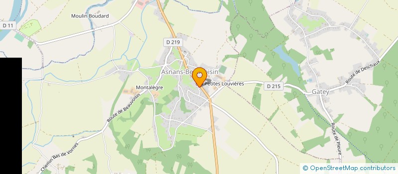 localisation de l'entreprise MADAME MELANIE FROISSARD  ASNANS-BEAUVOISIN