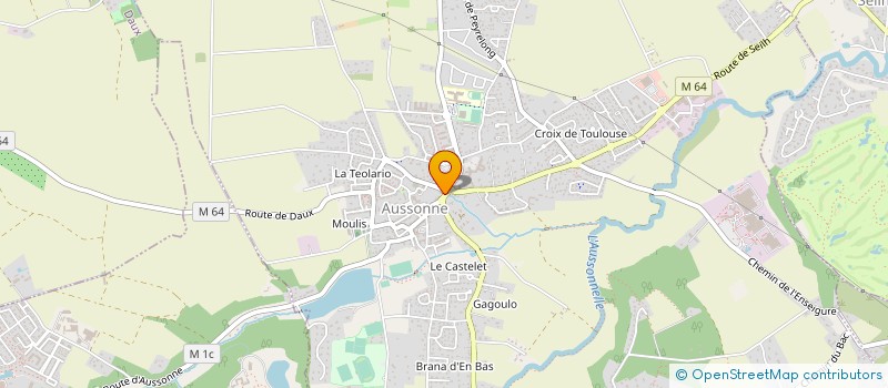 localisation de l'entreprise MADAME MELANIE FURA à AUSSONNE