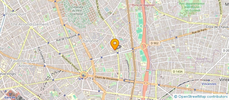 localisation de l'entreprise MADAME MELANIE GACONGNE  PARIS