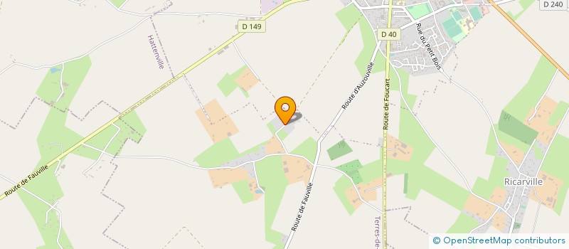 localisation de l'entreprise MADAME MELANIE GALLAIS  TERRES-DE-CAUX