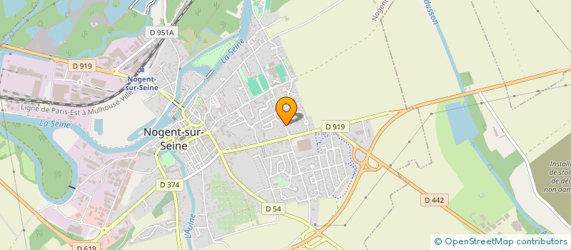 localisation de l'entreprise MADAME MELANIE GALLET à NOGENT-SUR-SEINE