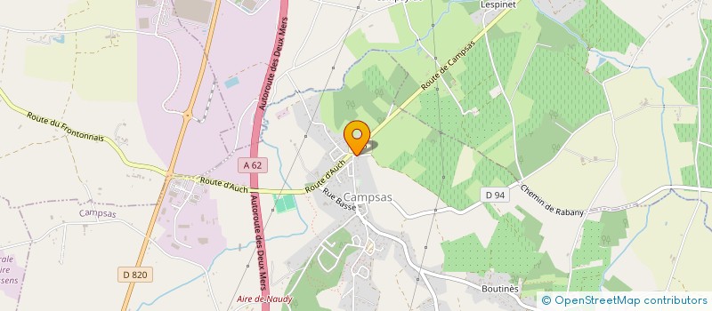 localisation de l'entreprise MADAME MELANIE GALTHIE  MONTECH