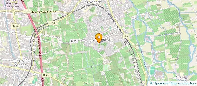 localisation de l'entreprise MADAME MELANIE GARCIA  JONQUERETTES