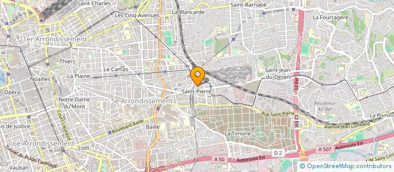 localisation de l'entreprise MADAME MELANIE GARCIA à MARSEILLE