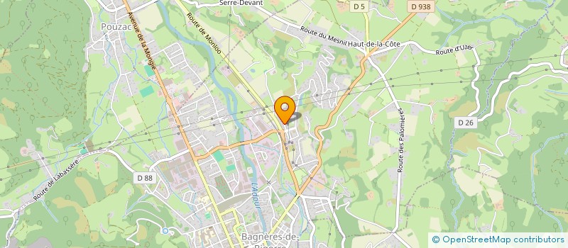 localisation de l'entreprise MADAME MELANIE GARCIA  BARBAZAN-DESSUS