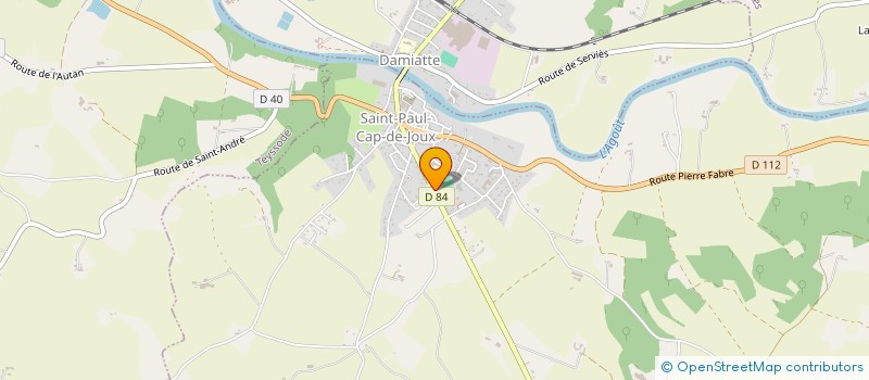 localisation de l'entreprise MADAME MELANIE GARRIDO  SAINT-PAUL-CAP-DE-JOUX