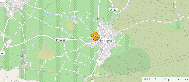 localisation de l'entreprise MADAME MELANIE GAUCHIA  VENDEMIAN