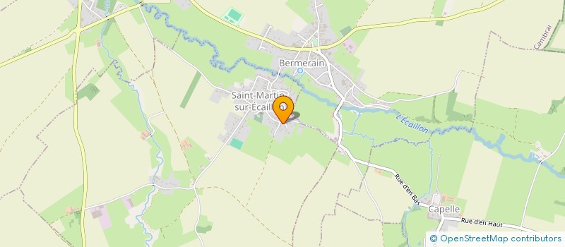 localisation de l'entreprise MADAME MELANIE GAURIOT GAURIOT à SAINT-MARTIN-SUR-ECAILLON