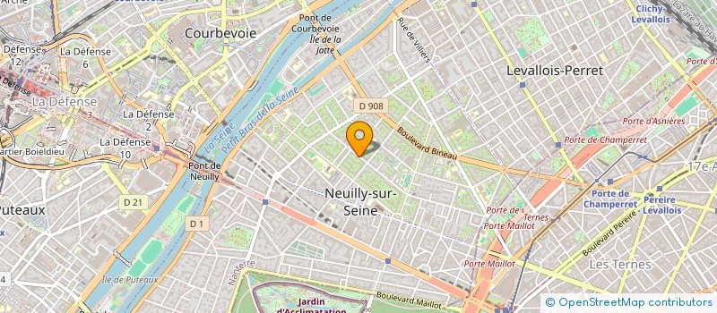 localisation de l'entreprise MADAME MELANIE GAUTHIER à NEUILLY-SUR-SEINE