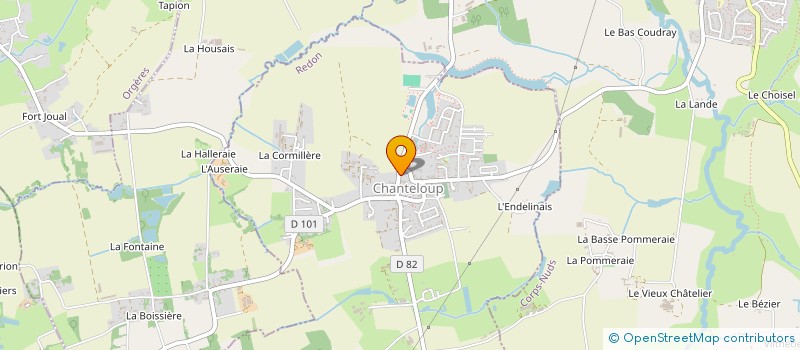 localisation de l'entreprise MADAME MELANIE GAUTIER  ORGERES