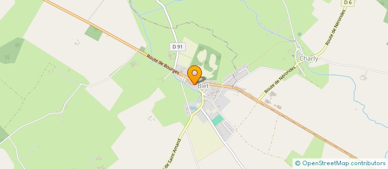 localisation de l'entreprise MADAME MELANIE GENERMONT  OUROUER-LES-BOURDELINS