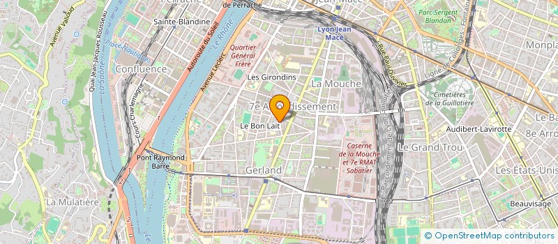 localisation de l'entreprise MADAME MELANIE GENNARO  AUBERVILLIERS