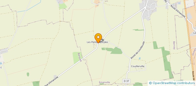 localisation de l'entreprise MADAME MELANIE GENTIL  EMANVILLE