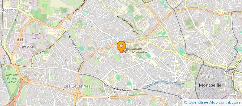 localisation de l'entreprise MADAME MELANIE GERAY à MONTPELLIER