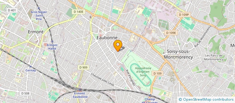 localisation de l'entreprise MADAME MELANIE GERMAIN à EAUBONNE