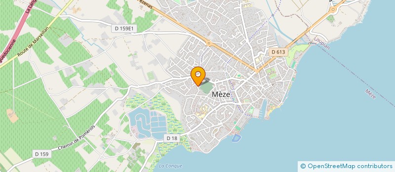 localisation de l'entreprise MADAME MELANIE GIGLIANO à MEZE