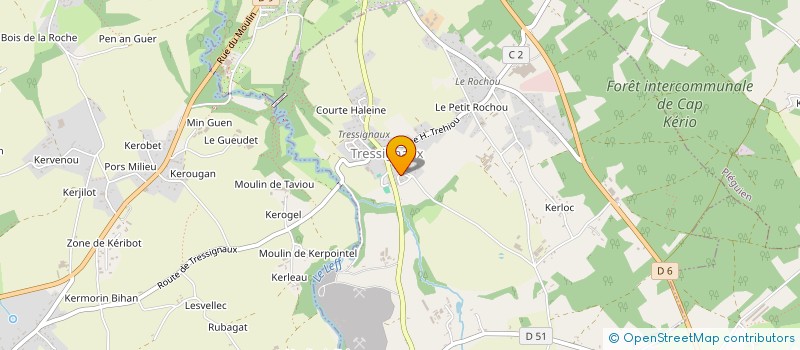 localisation de l'entreprise MADAME MELANIE GILLOT  TRESSIGNAUX