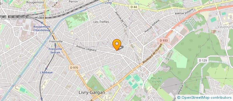localisation de l'entreprise MADAME MELANIE GIRARD  LIVRY-GARGAN