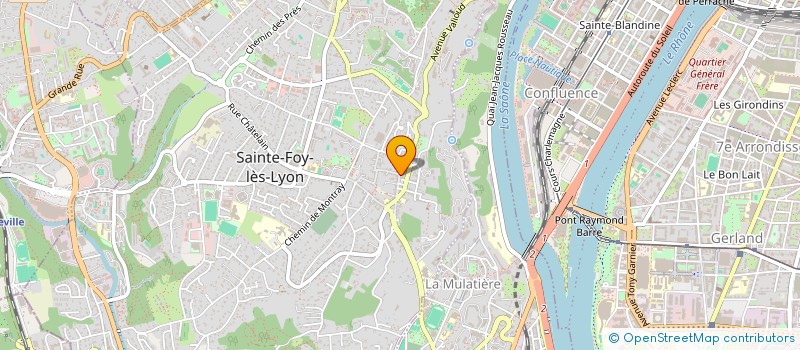 localisation de l'entreprise MADAME MELANIE GIRR  SAINT-SAVIN