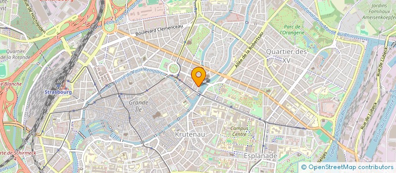 localisation de l'entreprise MADAME MELANIE GOERKE à STRASBOURG