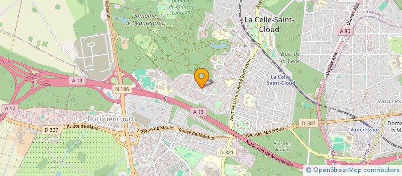 localisation de l'entreprise MADAME MELANIE GOGUELAT à LA CELLE-SAINT-CLOUD