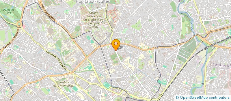 localisation de l'entreprise MADAME MELANIE GOLAY à MONTPELLIER