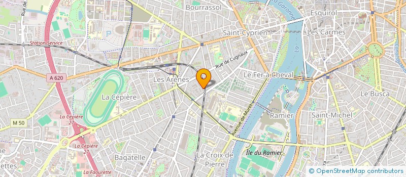 localisation de l'entreprise MADAME MELANIE GOMEZ à TOULOUSE