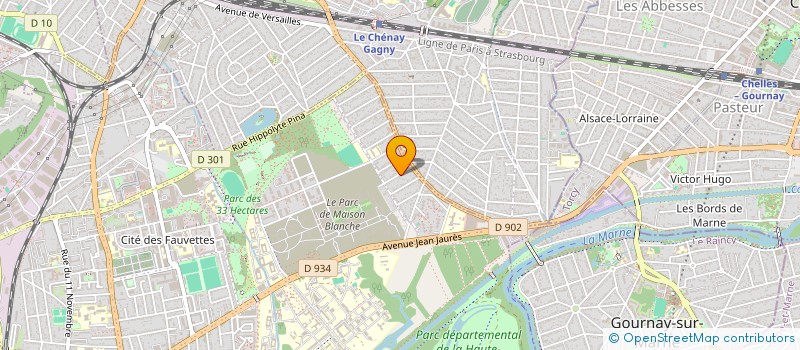 localisation de l'entreprise MADAME MELANIE GONCALVES à NEUILLY-SUR-MARNE