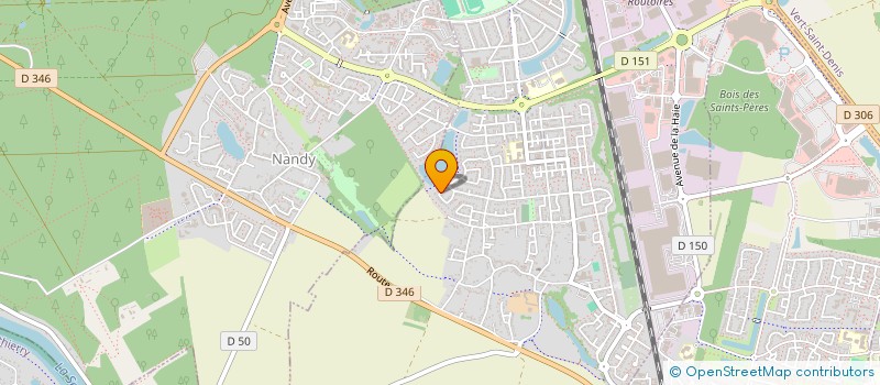 localisation de l'entreprise MADAME MELANIE GONCALVES  SAVIGNY-LE-TEMPLE