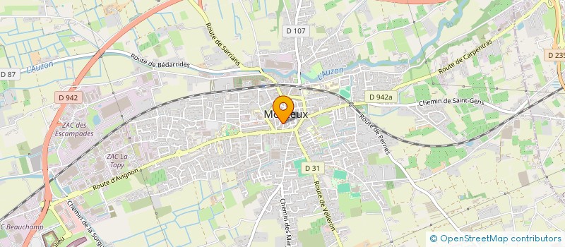 localisation de l'entreprise MADAME MELANIE GOSSET  MONTEUX