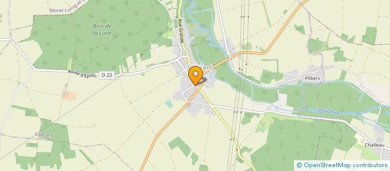 localisation de l'entreprise MADAME MELANIE GOULET  VILLECERF