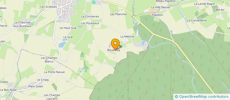 localisation de l'entreprise MADAME MELANIE GOUPIL  CHASNE-SUR-ILLET