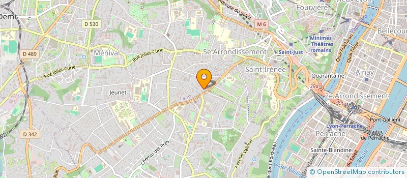 localisation de l'entreprise MADAME MELANIE GRAIL  LYON