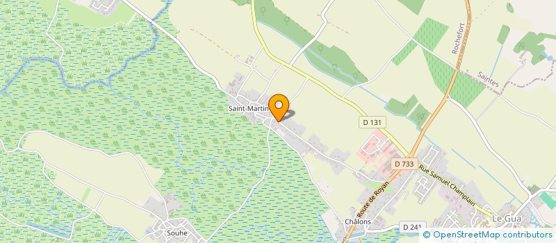 localisation de l'entreprise MADAME MELANIE GRANJON  LE GUA