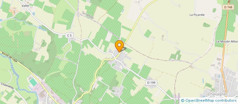 localisation de l'entreprise MADAME MELANIE GRENOUILLEAU à BELLEVIGNE-EN-LAYON