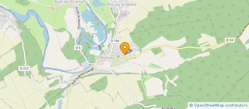 localisation de l'entreprise MADAME MELANIE GROSSOT  MONCEY