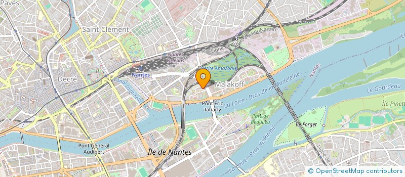 localisation de l'entreprise MADAME MELANIE GUEHENNEUX à NANTES