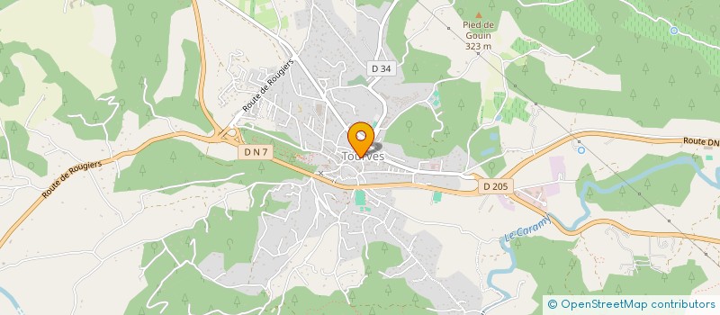 localisation de l'entreprise MADAME MELANIE GUEIT  TOURVES