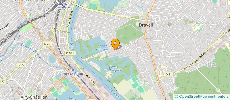 localisation de l'entreprise MADAME MELANIE GUIGNARD à DRAVEIL