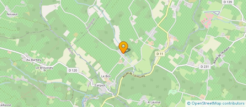 localisation de l'entreprise MADAME MELANIE GUILLABERT  ESCOUSSANS