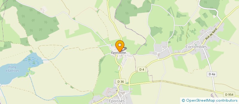 localisation de l'entreprise MADAME MELANIE GUILLOT  EPOISSES