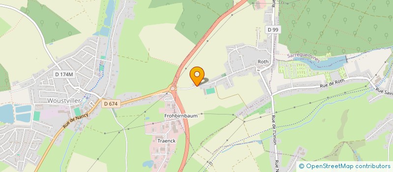 localisation de l'entreprise MADAME MELANIE HAMM  HAMBACH