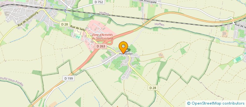 localisation de l'entreprise MADAME MELANIE HAMMER  OLWISHEIM