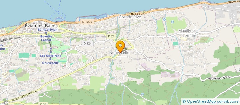 localisation de l'entreprise MADAME MELANIE HAUMONTE  NEUVECELLE