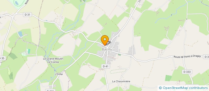 localisation de l'entreprise MADAME MELANIE HAVOUY  BACILLY