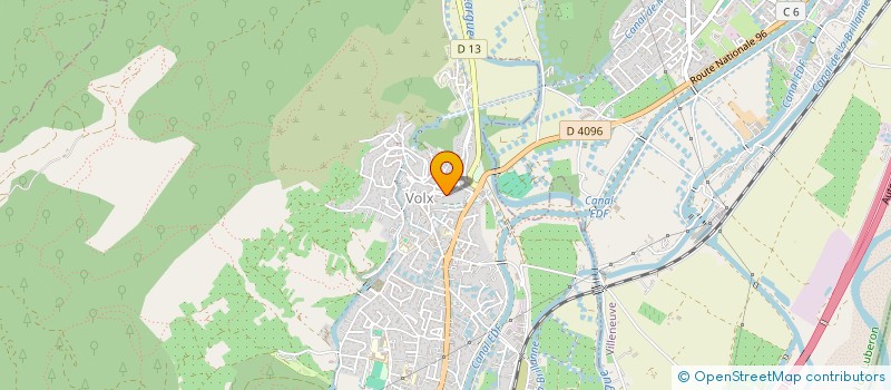 localisation de l'entreprise MADAME MELANIE HENNEBIQUE  VOLX