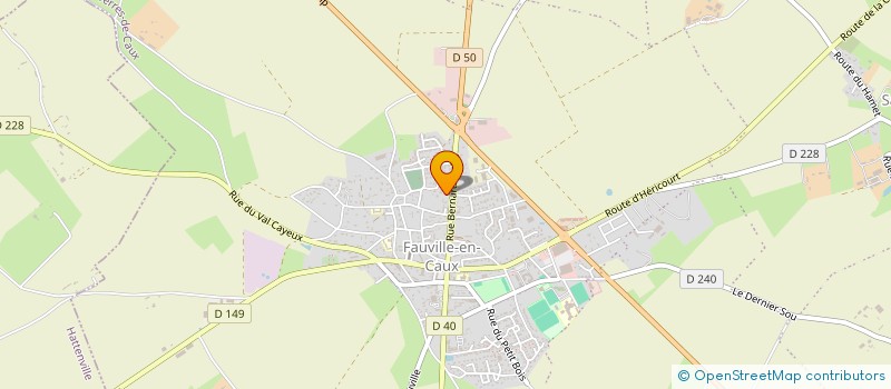 localisation de l'entreprise MADAME MELANIE HENRI  TERRES-DE-CAUX