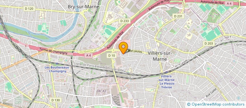 localisation de l'entreprise MADAME MELANIE HERISSON  VILLIERS-SUR-MARNE